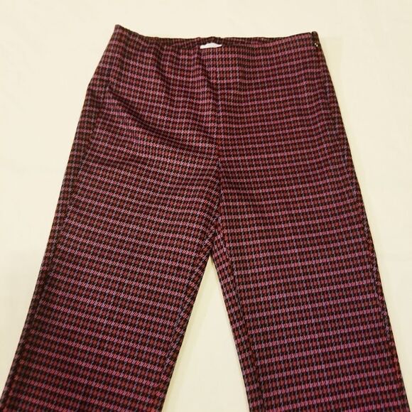 ECRU Houndstooth Trousers Size S - Picture 3 of 6